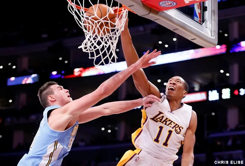 Wesley Johnson posterize Danilo Gallinari