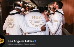 Les Lakers et LeBron James, champions NBA aussi sur les réseaux sociaux
