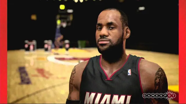 LeBron James, dans NBA 2K14