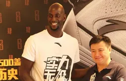 Kevin Garnett prolonge pour cinq ans avec Anta et présente sa nouvelle chaussure