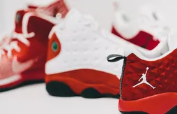 Du rouge et blanc pour Jordan Brand à Noël