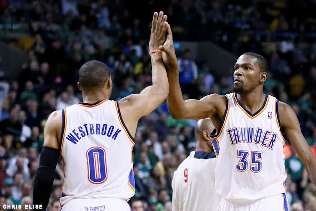 Russel Westbrook & Kevin Durant