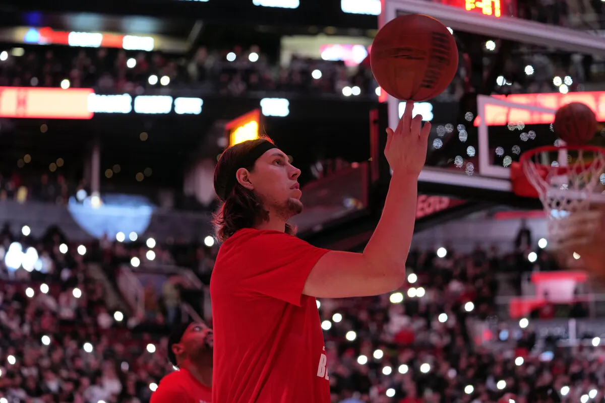 Kelly Olynyk avec les Raptors