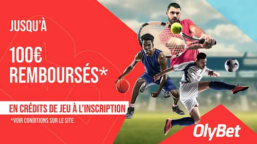 Olybet propose un bonus de bienvenue en 2 temps