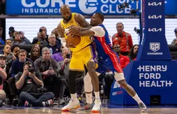 À Detroit, les Lakers perdent leur série mais pas leur élan