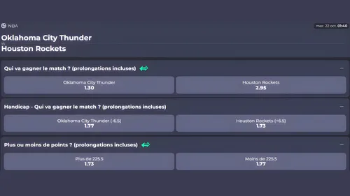 Prono NBA Olybet