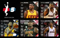 Le cinq majeur du premier tour des playoffs