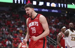 Avec son anglais hésitant, Alperen Sengun a pris la parole