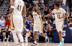 Le trio Poole-Bey-Williamson fait chuter les Sixers