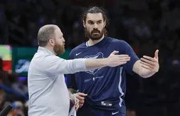 Taylor Jenkins remercie Steven Adams, qui laisse un trou dans la raquette des Grizzlies