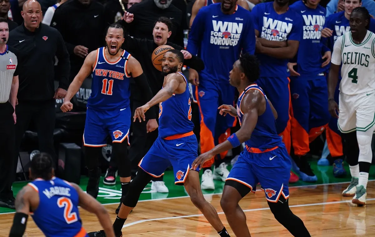 Mikal Bridges Jalen Brunson Knicks