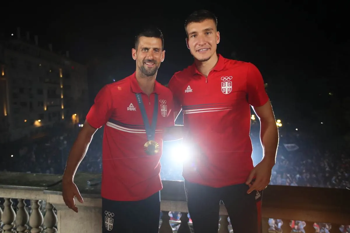 Novak Djokovic et Bogdan Bogdanovic