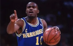 Tim Hardaway, honoré officieusement par Mitch Richmond