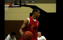 Hoop Summit 2009 : l’équipe du reste du monde à l’entraînement