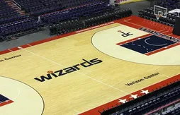 Le nouveau parquet des Wizards
