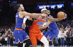 Le Thunder renverse les Knicks dans le choc des invaincus