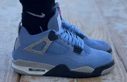 Le ciel à vos pieds avec la “Air Jordan 4 SE University Blue”