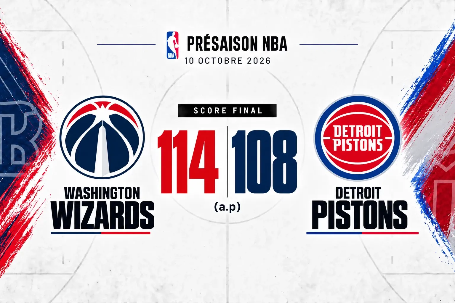 wizards pistons