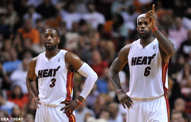 Dwyane Wade et LeBron James