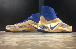 Draymond Green affiche sa lutte contre le racisme sur ses chaussures