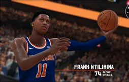 Frank Ntilikina, ambassadeur de NBA 2K19 en France
