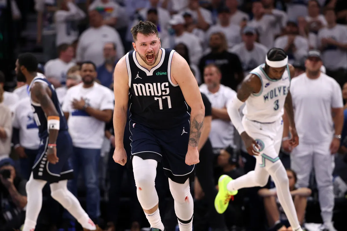 Luka Doncic avec les Mavericks