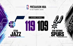 Sans leurs stars, les Spurs tombent à Utah