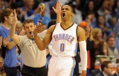 Lancers-francs : la belle série de Russell Westbrook