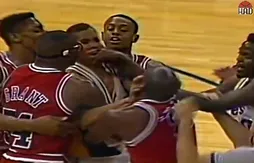 [collector] Le début de bagarre entre Reggie Miller et Michael Jordan
