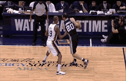 Le double-flop du jour : Manu Ginobili vs Raja Bell