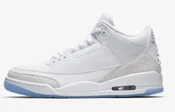 Sortie demain de la Air Jordan 3 Retro Pure White