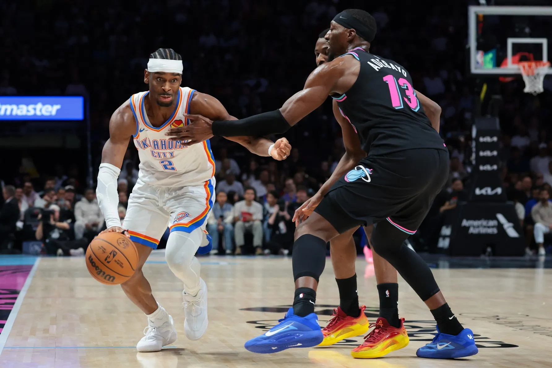 Le Thunder face au Heat