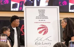 Le numéro 7 de Kyle Lowry va vite rejoindre le plafond de Toronto