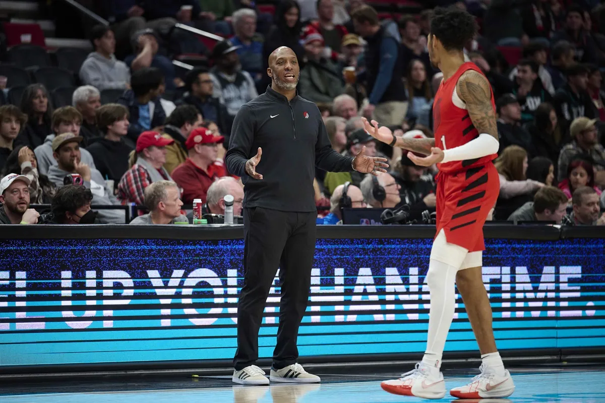 Chauncey Billups Blazers