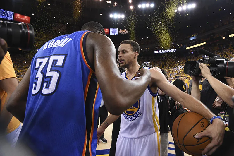 NBA: Playoffs-Oklahoma City Thunder at Golden State Warriors