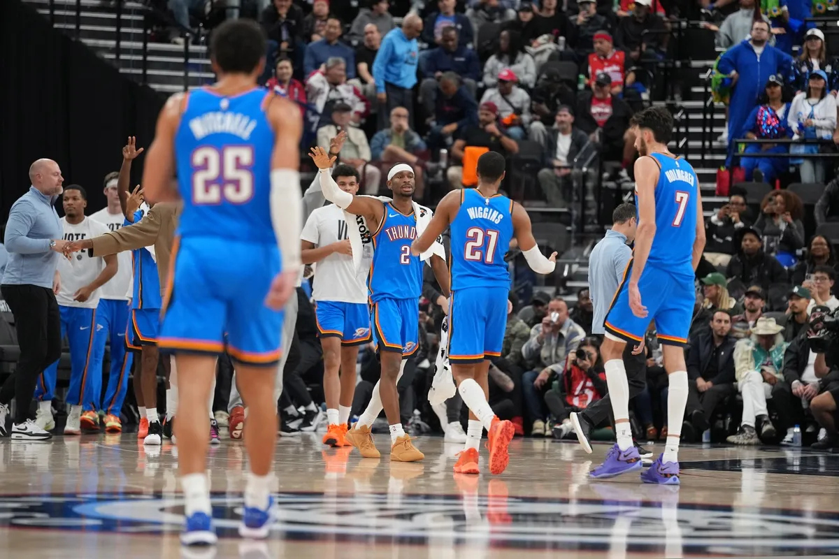 Le Thunder face aux Clippers