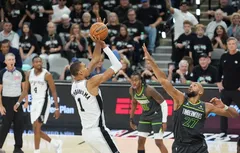 Pour égaliser, les Spurs se fâchent très fort : + 38 !