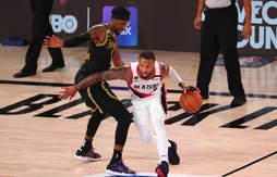 Entre pied pincé et attaque coincée, la mauvaise soirée de Damian Lillard