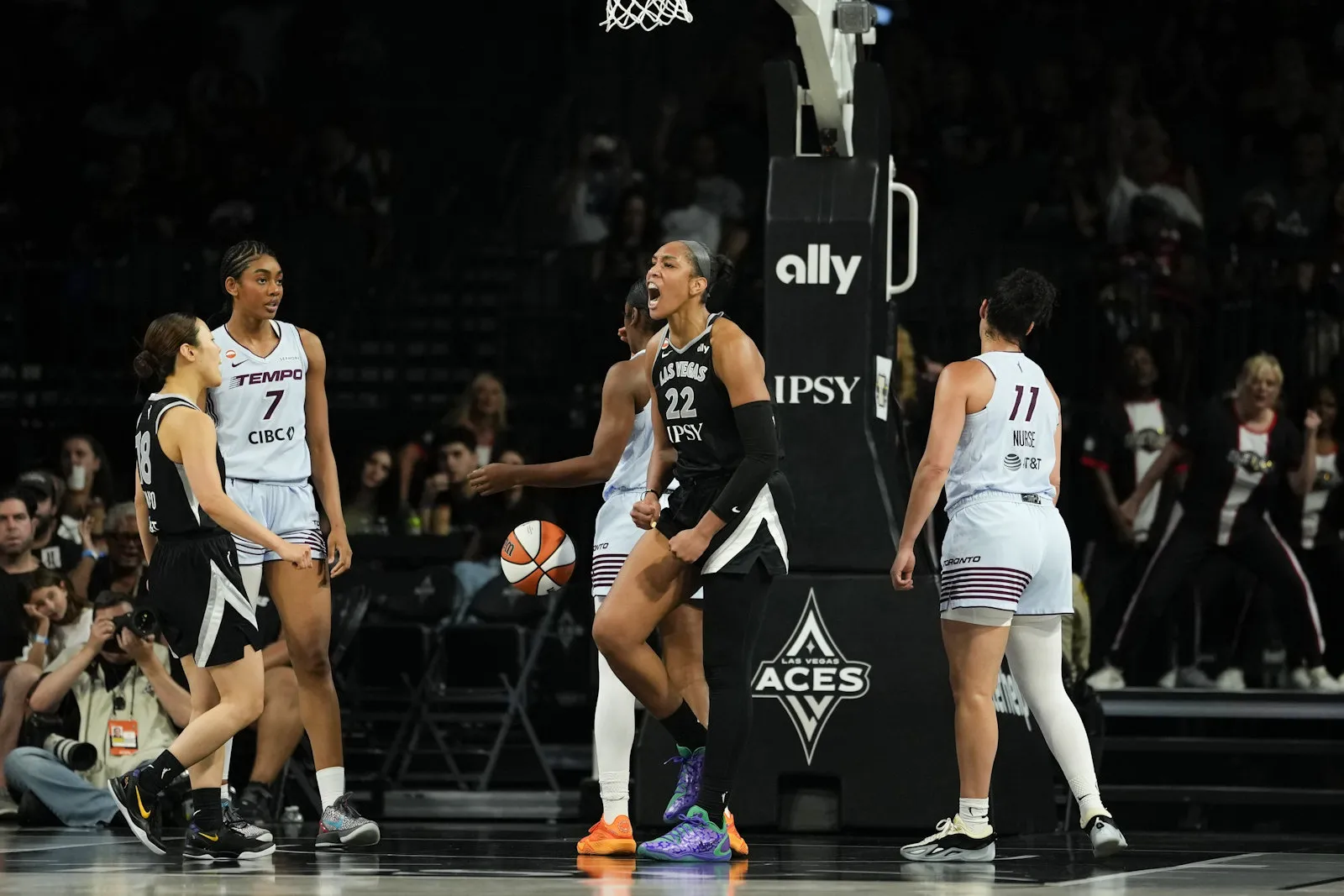 Trop diminué, le Tempo ne peut rien faire face à A'ja Wilson et Las Vegas