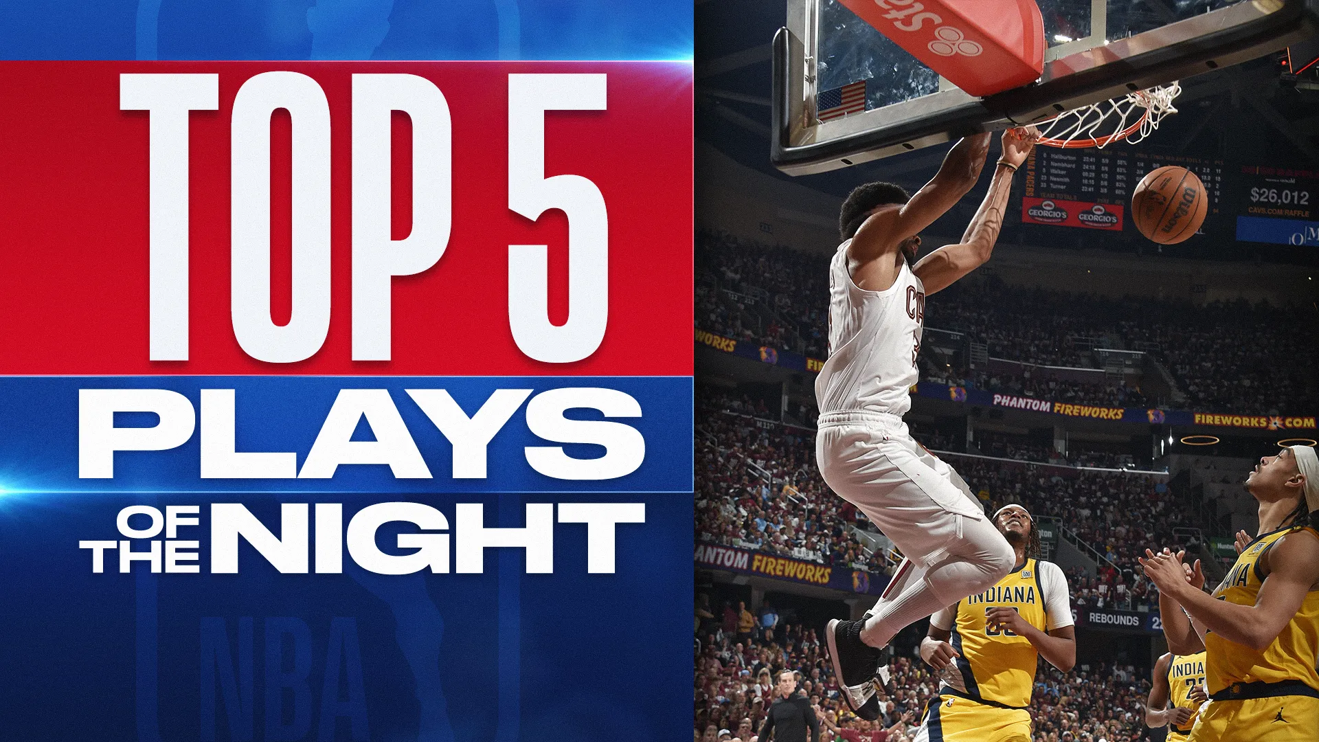 Le Top 5 de la nuit