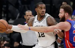 À domicile, LaMarcus Aldridge et les Spurs se relancent face aux Pistons