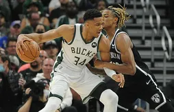 Giannis Antetokounmpo et les Bucks trop puissants pour les Nets
