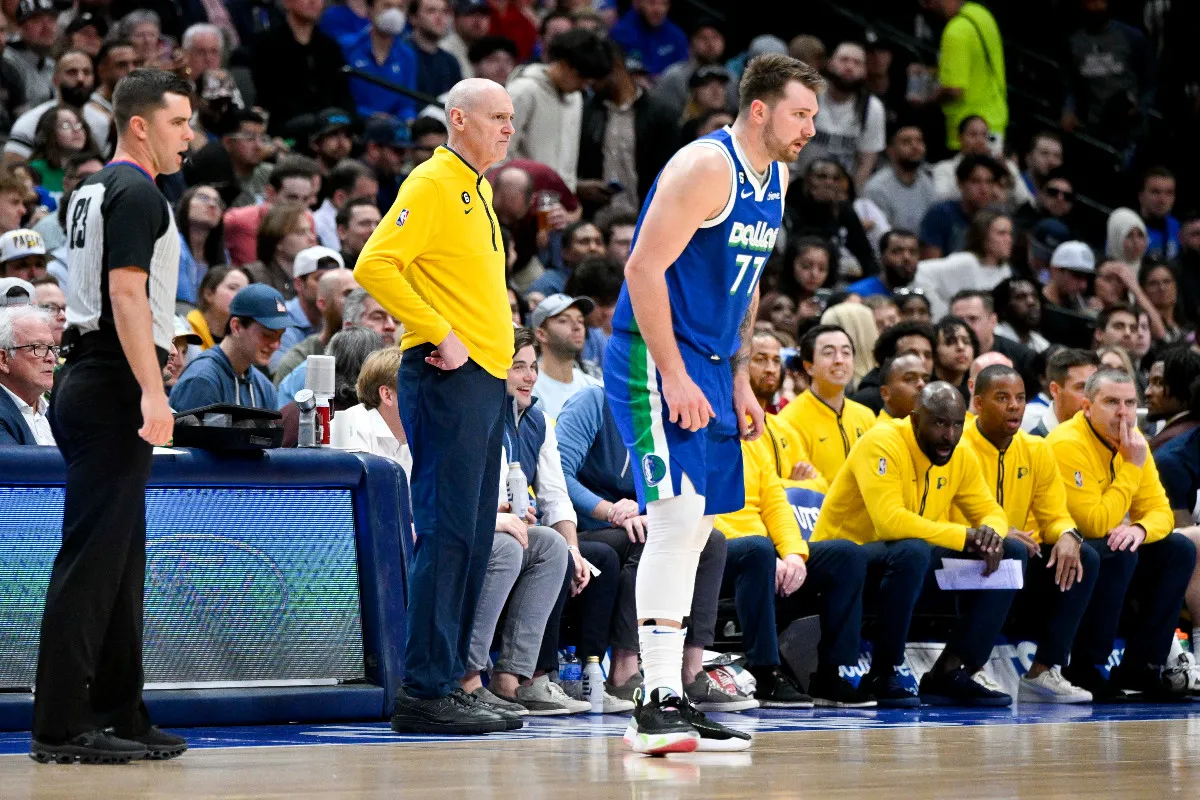 Rick Carlisle et Luka Doncic