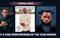 LeBron James encore élu “Sportif de l’année” par Sports Illustrated