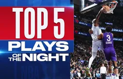Le Top 5 de la nuit | Jaden Hardy s’envole sur Keyonte George