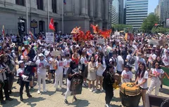 A Philadelphie, on manifeste contre le projet de la nouvelle salle