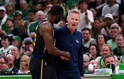 Steve Kerr toujours en colère contre les chants du TD Garden envers Draymond Green