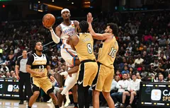 Après un gros début de bagarre, le Thunder refroidit les Wizards