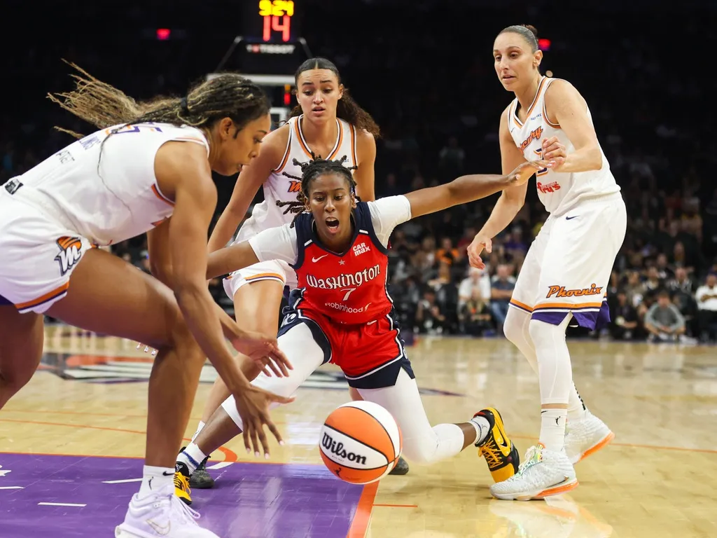 Ariel Atkins avec les Washington Mystics