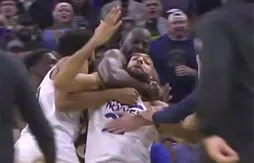 Draymond Green expulsé pour avoir étranglé Rudy Gobert !